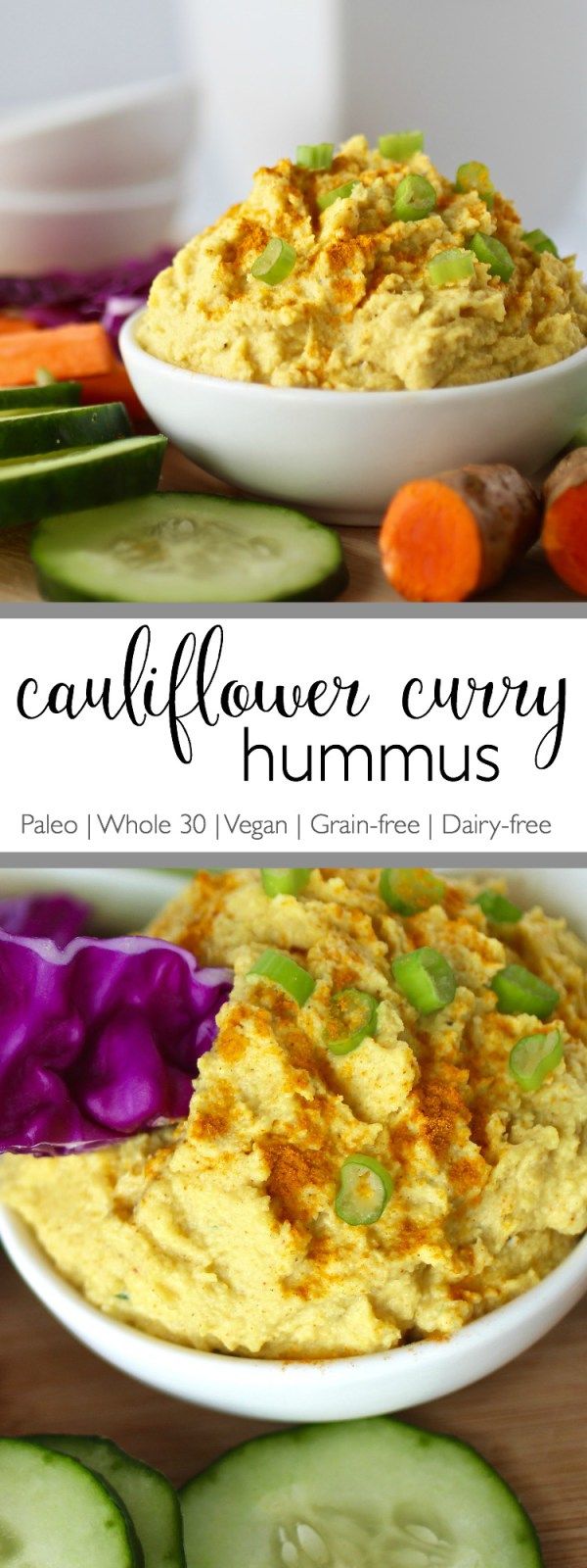 Cauliflower Curry Hummus