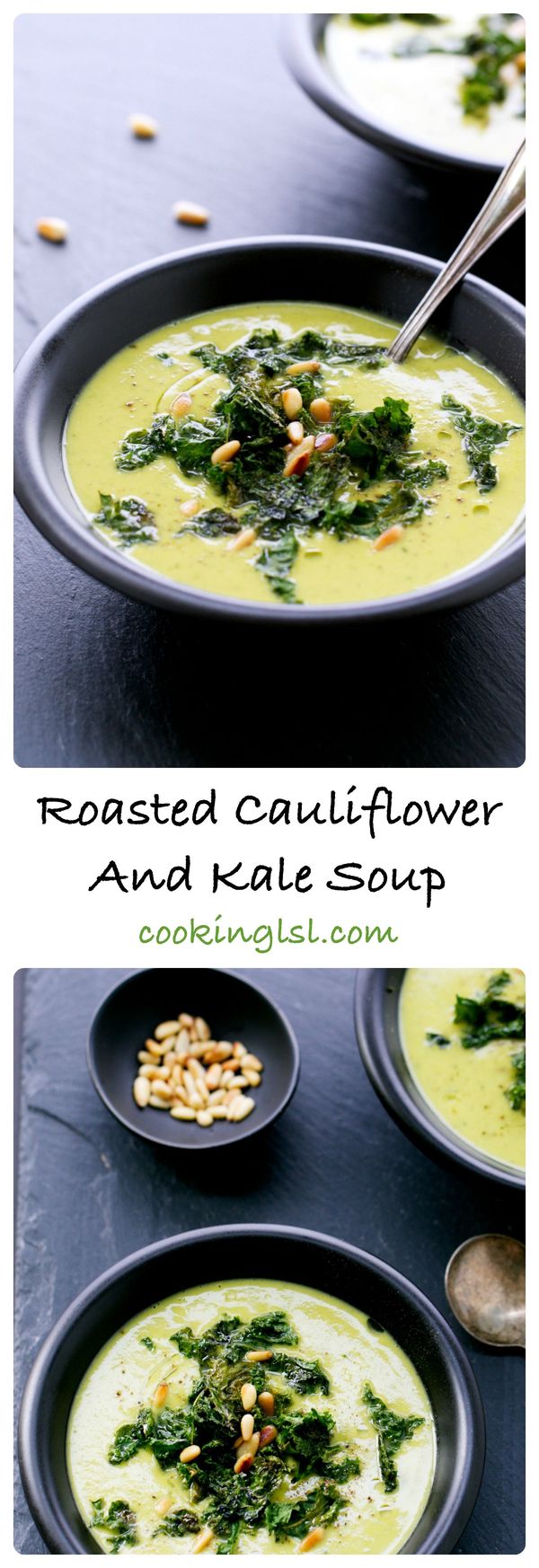 Cauliflower Kale Soup