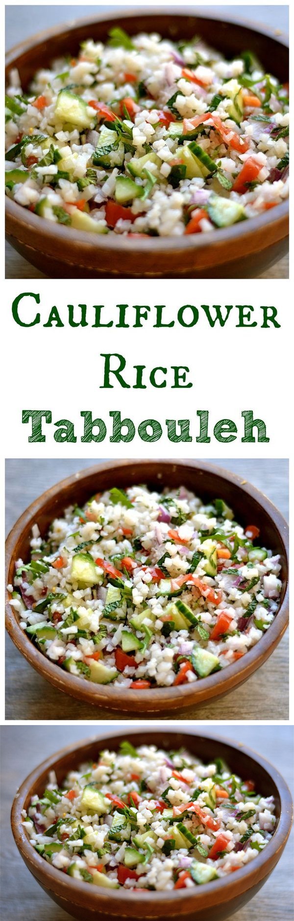 Cauliflower Rice Tabbouleh