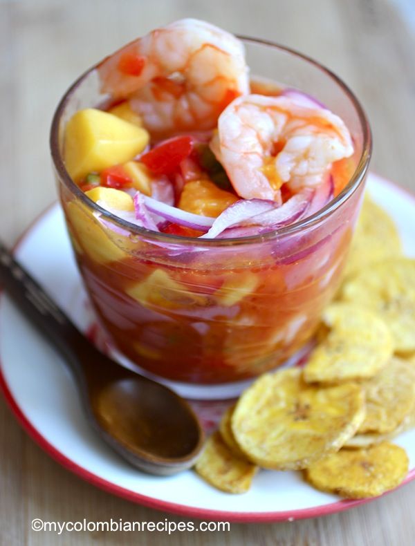 Ceviche de Camarones y Mango (Shrimp and Mango Ceviche