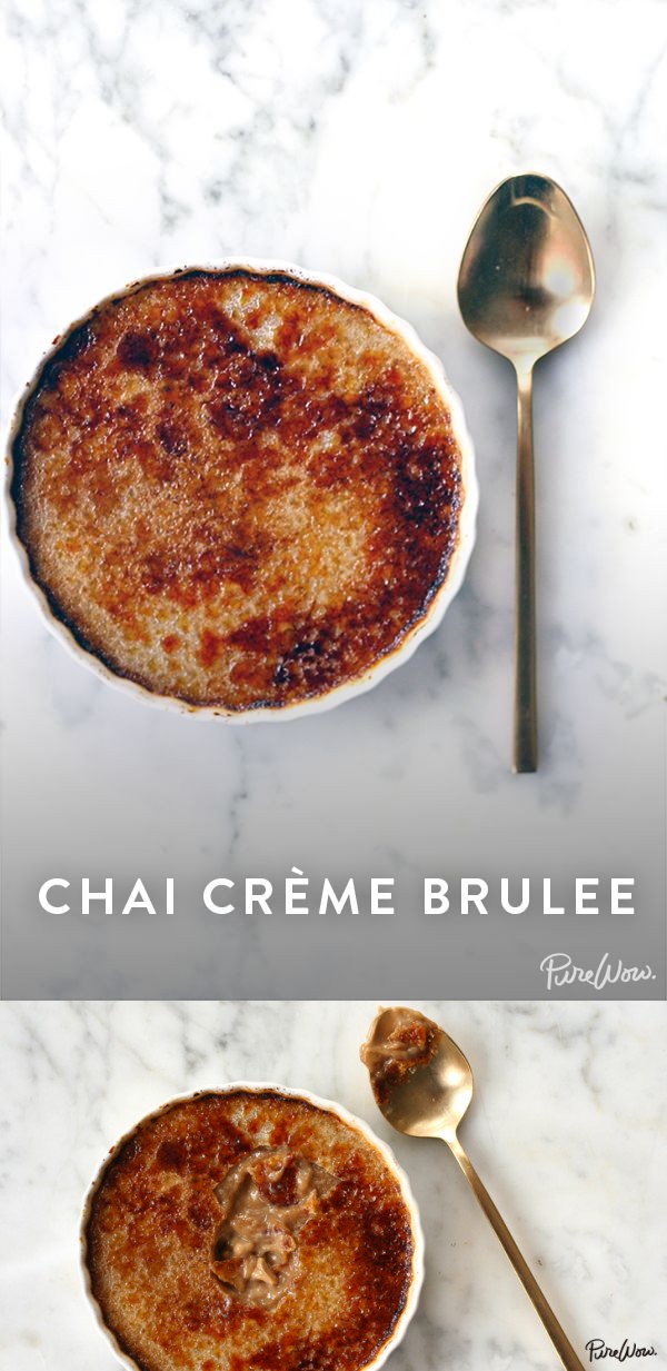 Chai Creme Brulee