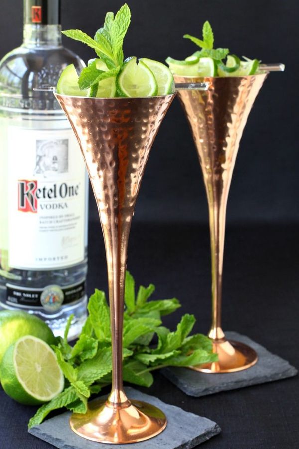 Champagne Mule