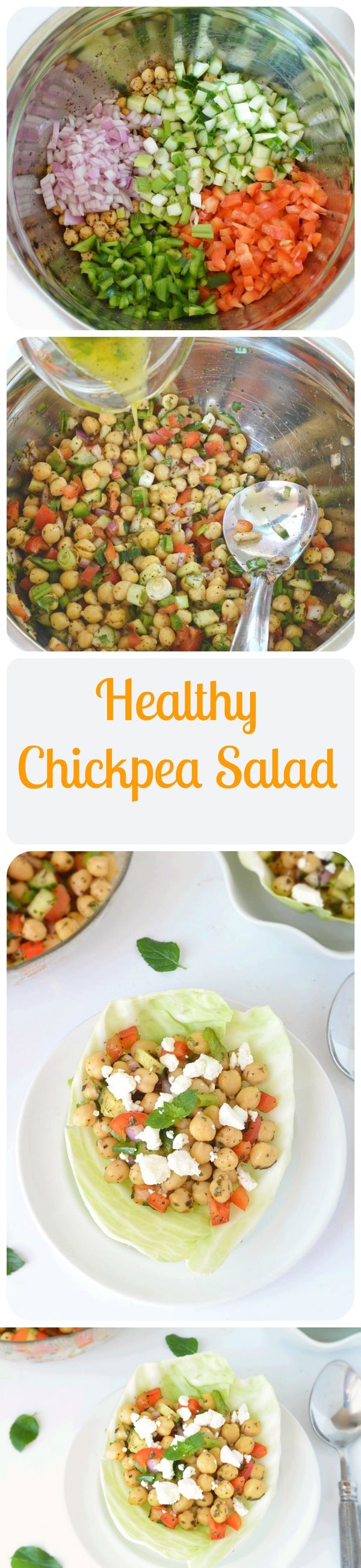 Chana Salad or Chickpea Salad