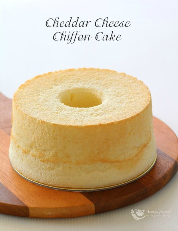 Cheddar Cheese Chiffon Cake