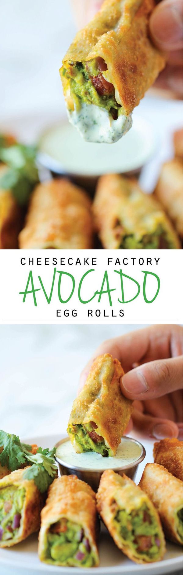 Cheesecake Factory Avocado Egg Rolls