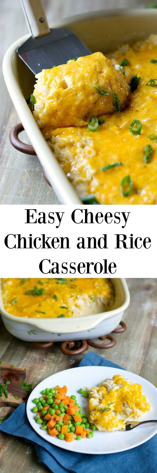 Cheesy Chicken & Rice Casserole