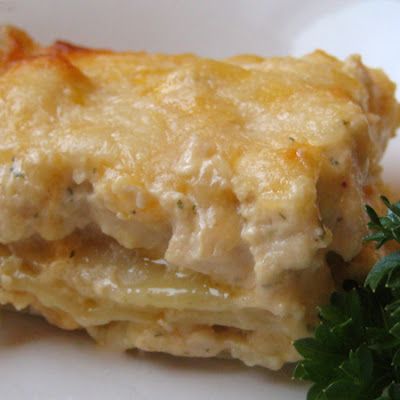 Cheesy Chicken Lasagna