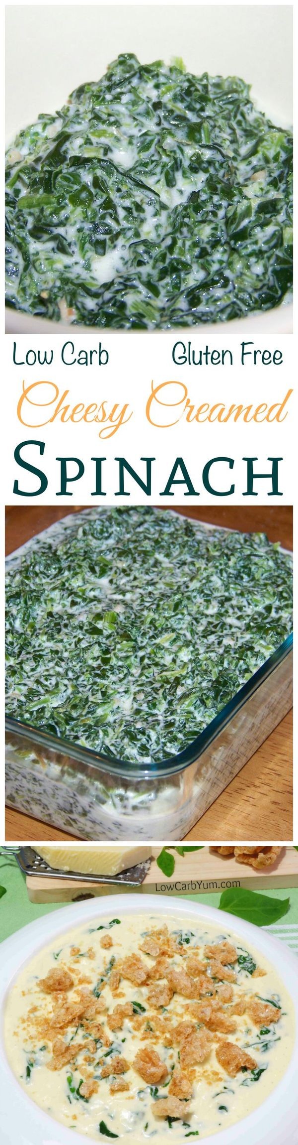 Cheesy Creamed Spinach