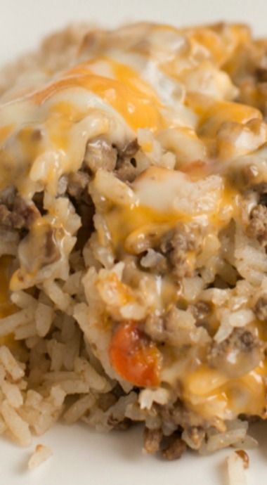 Cheesy Ground Beef Casserole