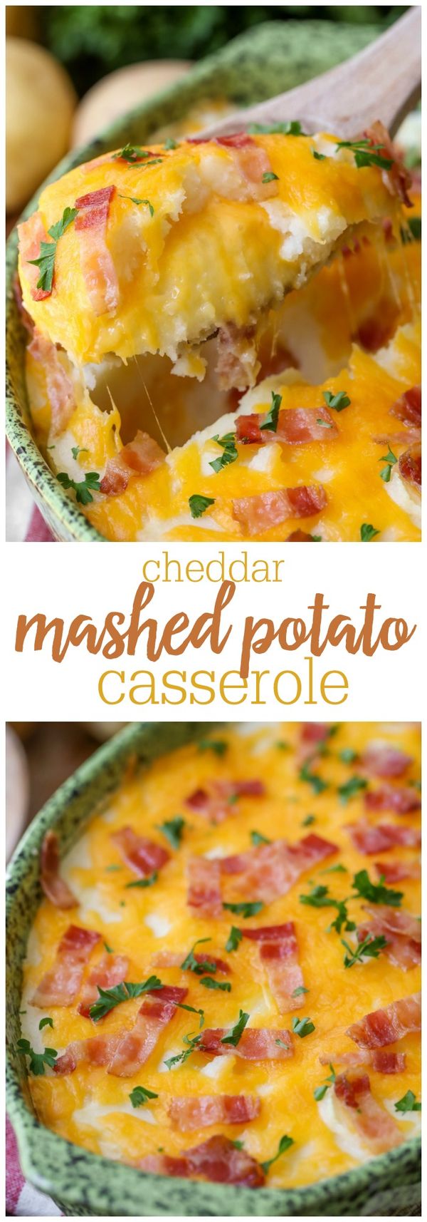 Cheesy Stuffed Mashed Potatoes