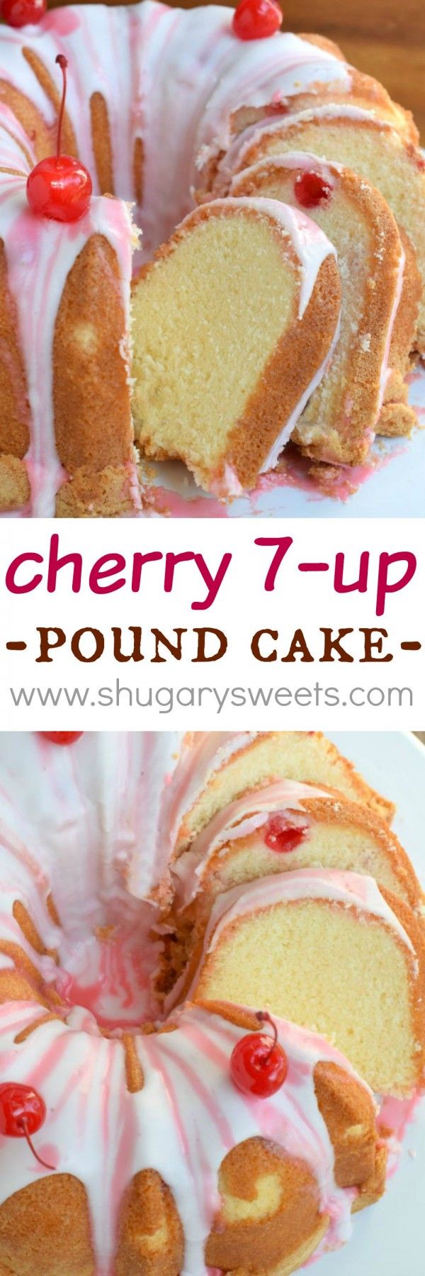 Cherry 7 Up Pound Cake