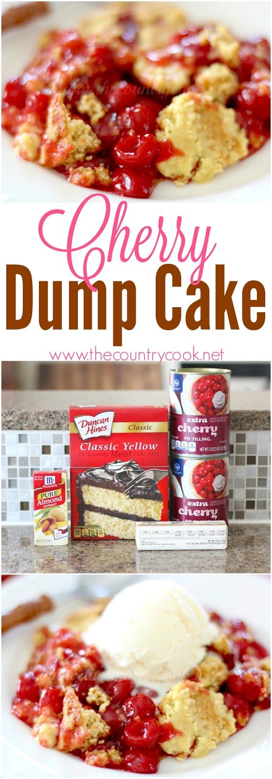 Cherry Dump Cake