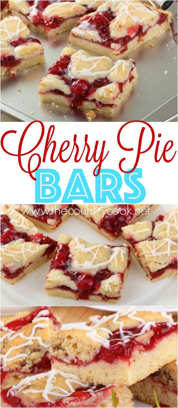 Cherry Pie Bars