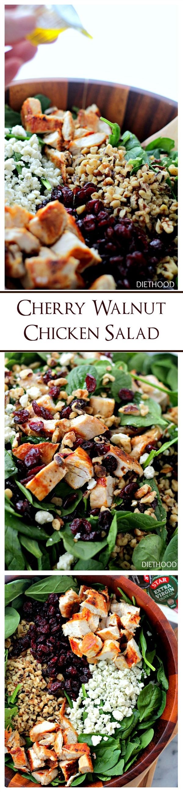 Cherry Walnut Chicken Salad