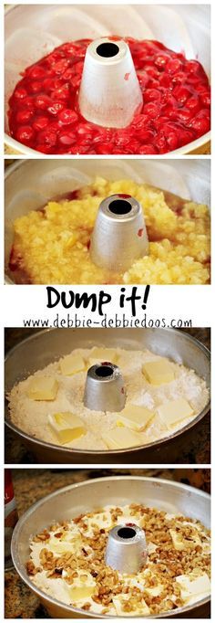 Cherry/Pineapple dump cake