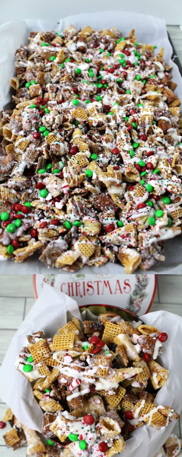 Chex Mix Christmas Crack