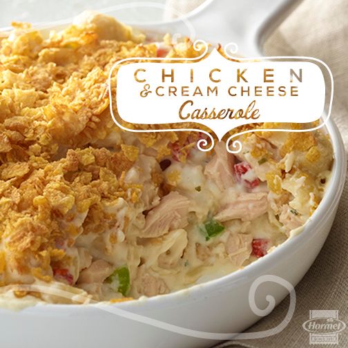 Chicken and Cream Cheese Casserole