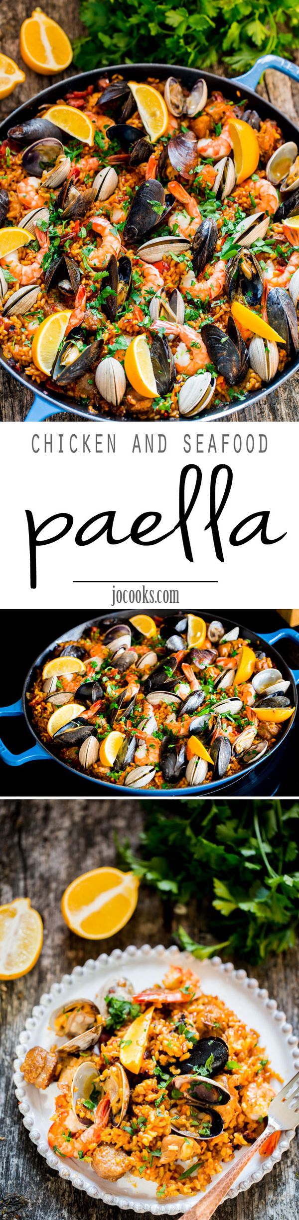 Chicken and Seafood Paella