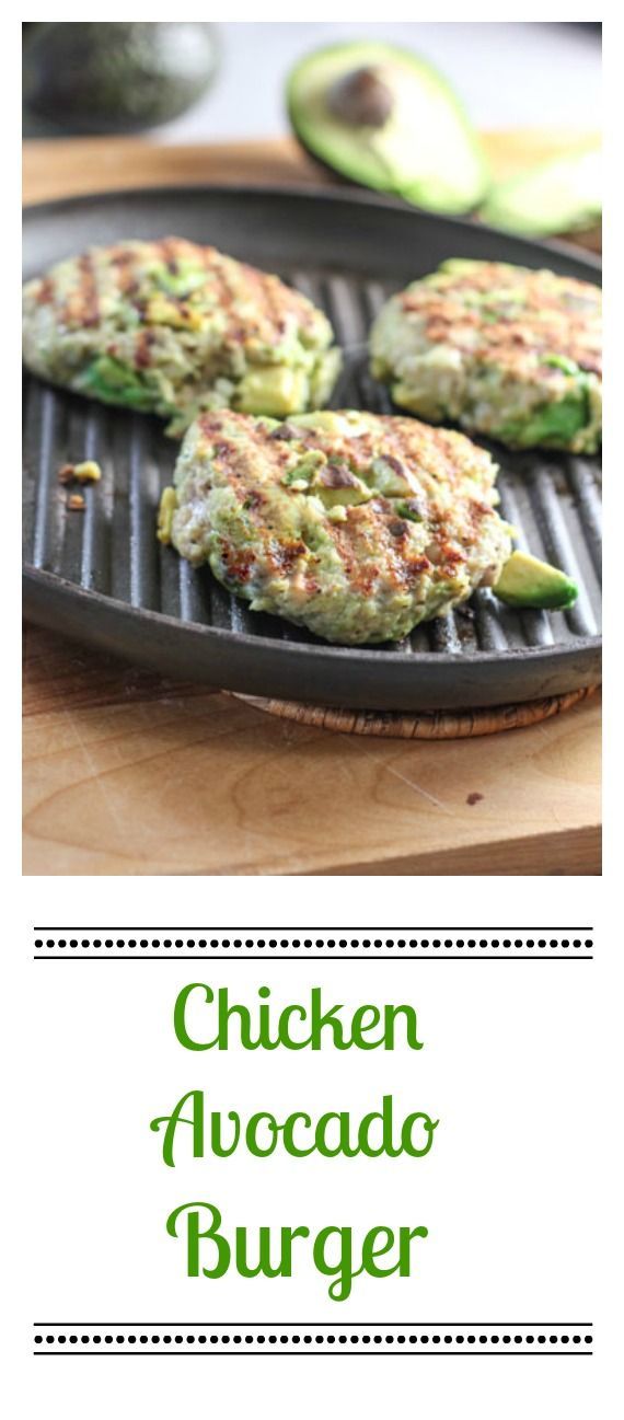 Chicken Avocado Burger