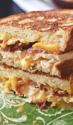 Chicken Bacon Ranch Grilled Cheese