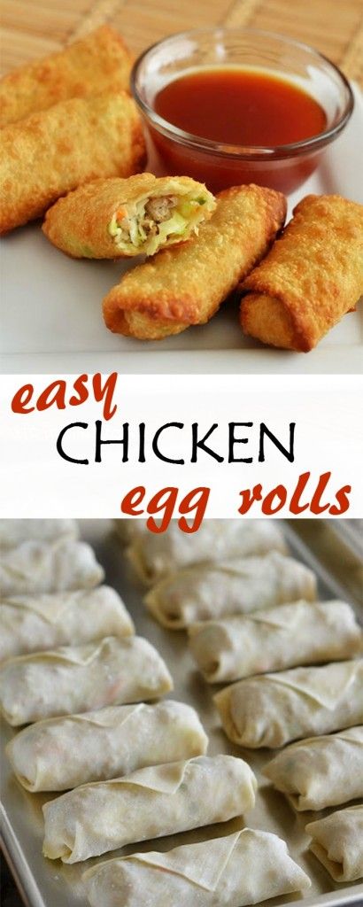 Chicken Egg Rolls