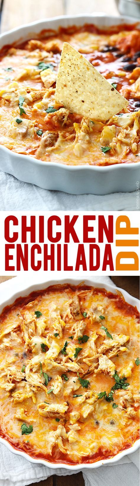 Chicken Enchilada Dip