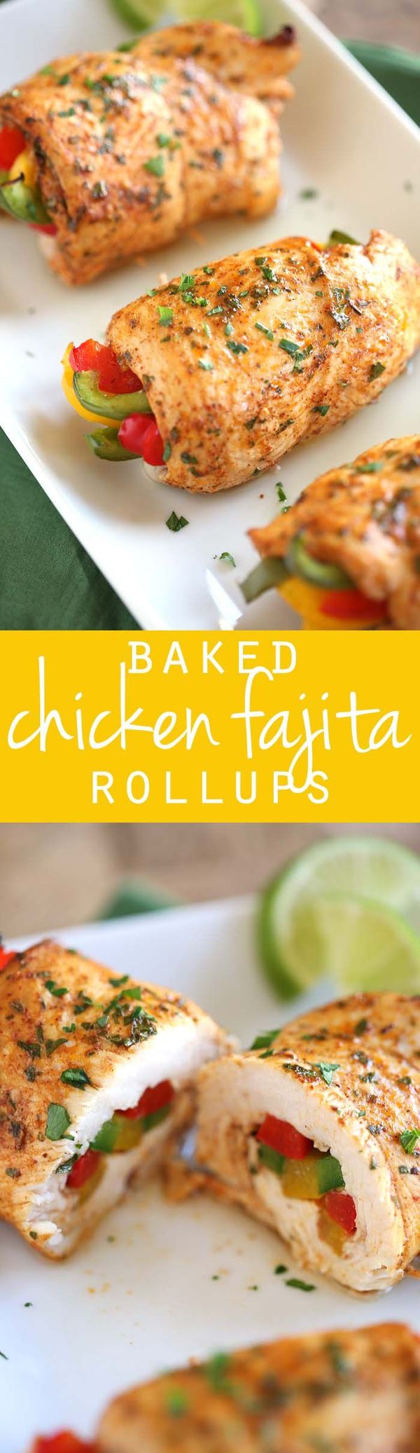 Chicken Fajita Roll-Ups