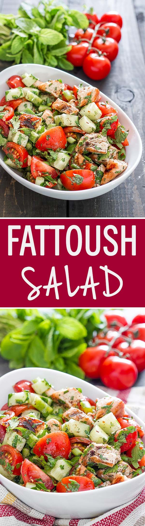 Chicken Fattoush Salad