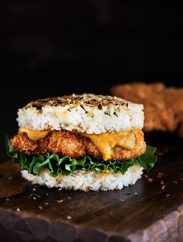 Chicken Katsu Rice Burger