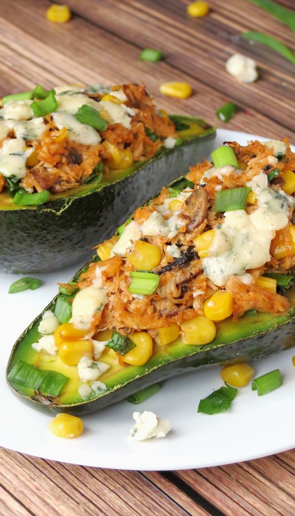 Chicken Stuffed Avocado