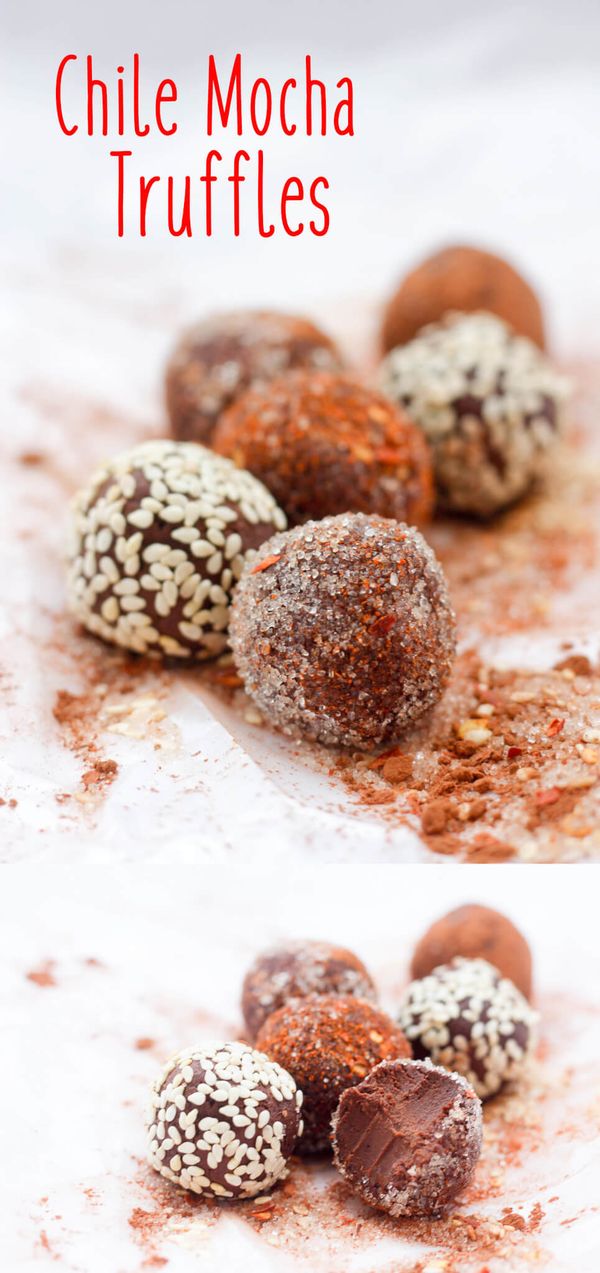 Chile Mocha Truffles