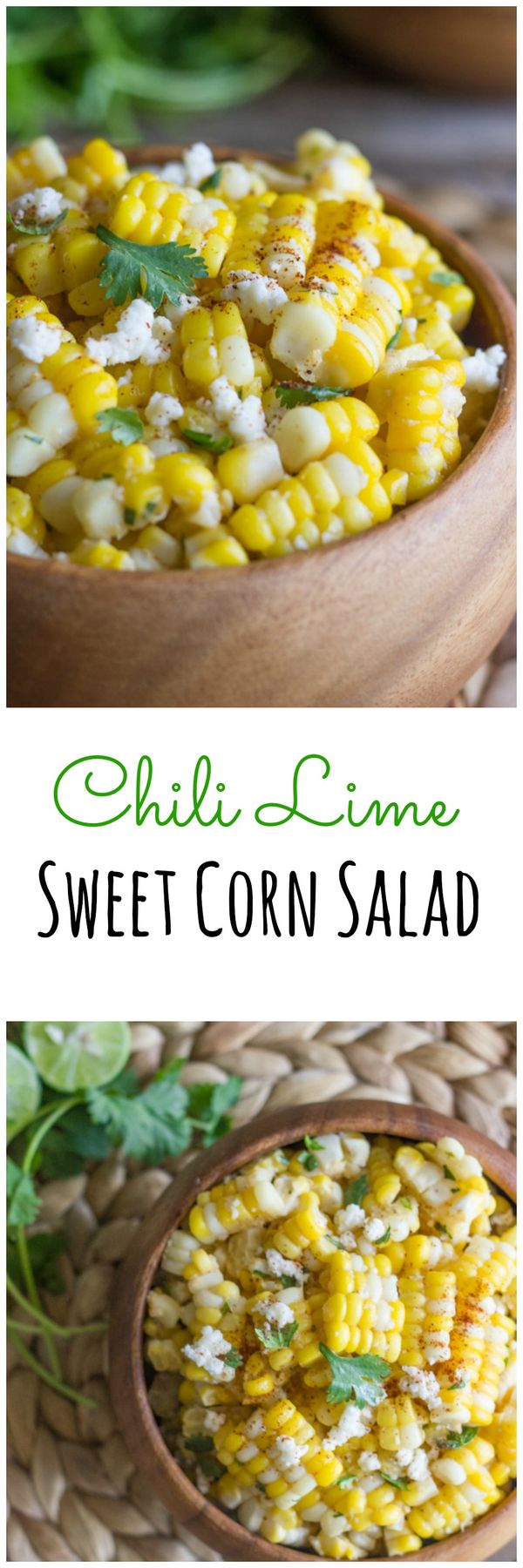 Chili Lime Sweet Corn Salad