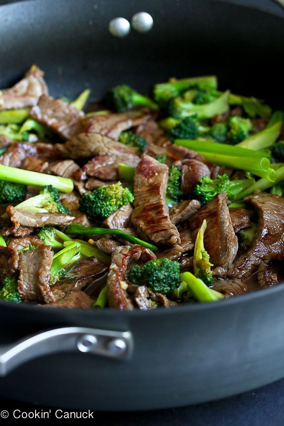 Chinese Beef & Broccoli Stir-Fry Recipe (Skinnytaste Giveaway