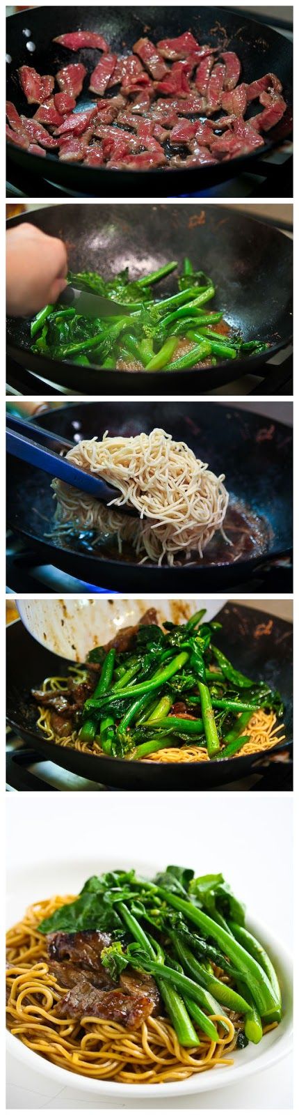 Chinese Broccoli Beef Noodle Stir Fry