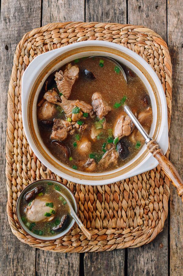 Chinese Chicken Mushroom Soup