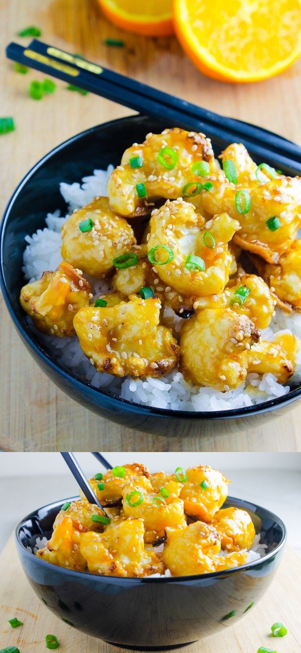 Chinese Orange Cauliflower