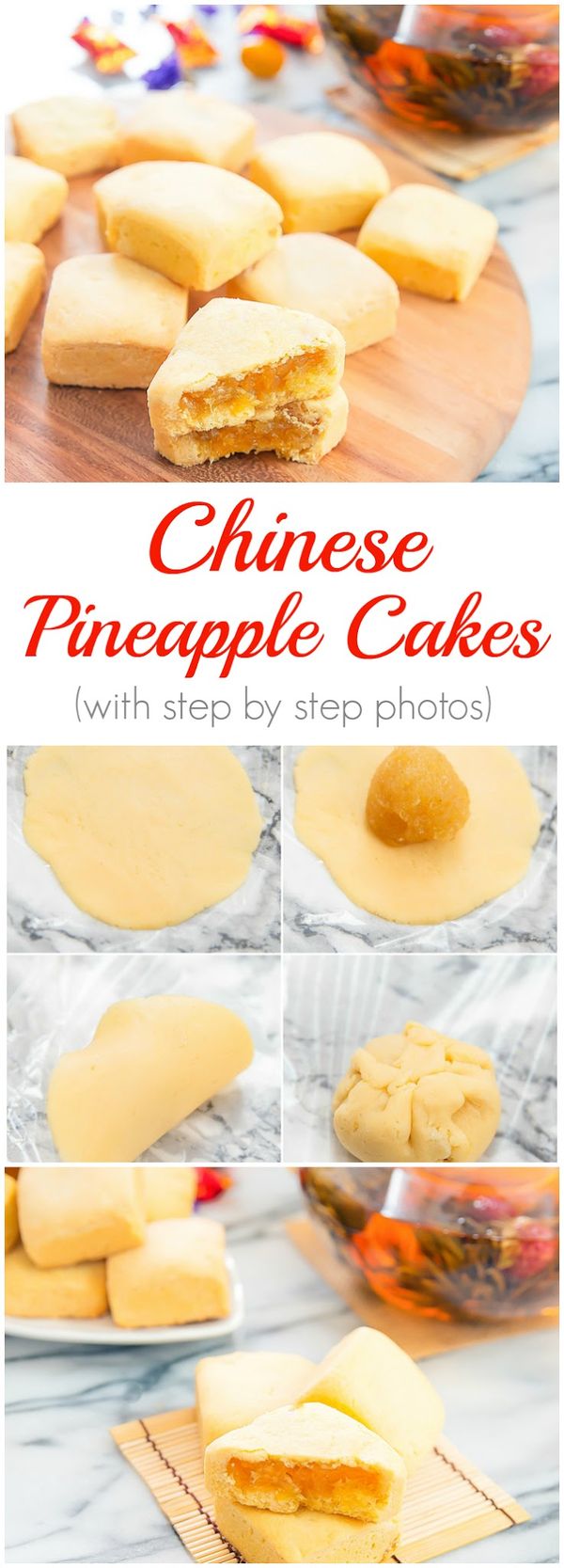 Chinese/Taiwanese Pineapple Cakes