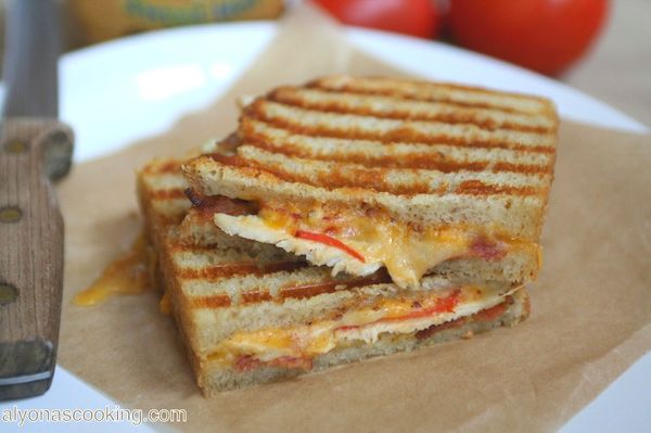 Chipotle Chicken Panini Sandwich (Panera Bread Copycat