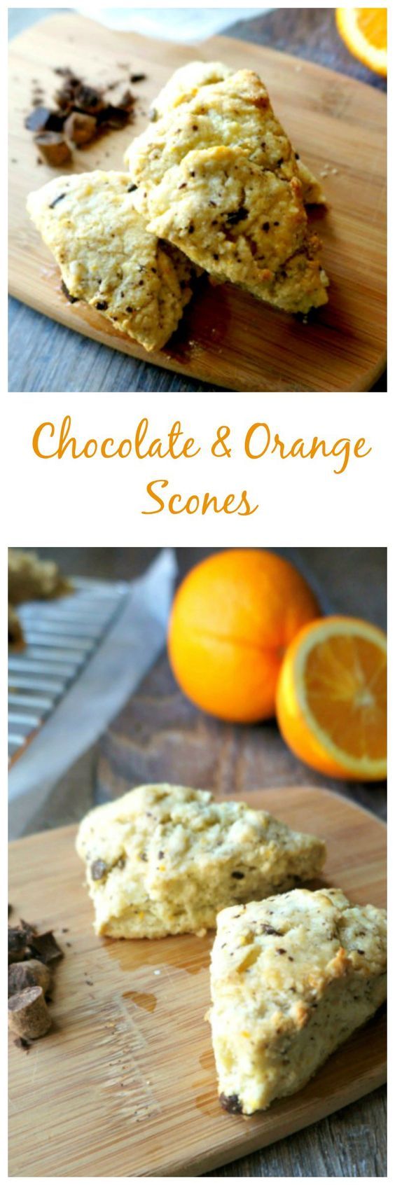 Chocolate and Orange Scones