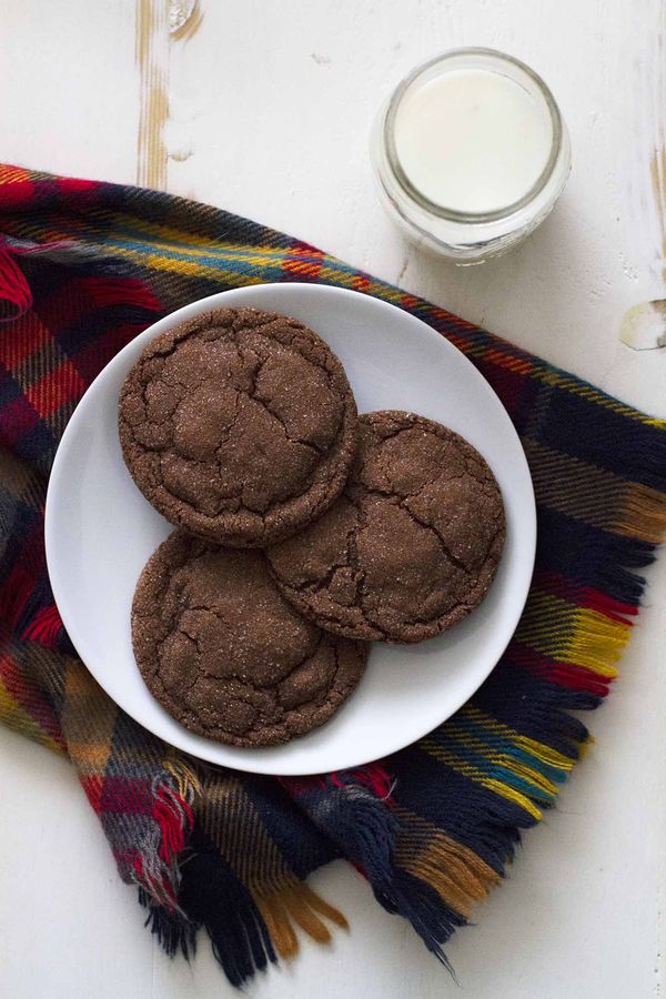 Chocolate Cardamom Cookies