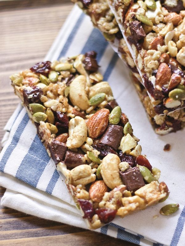 Chocolate Cherry Cashew Homemade Kind Bars