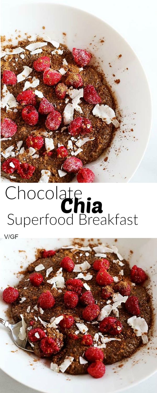 Chocolate Chia Superfood Breakfast