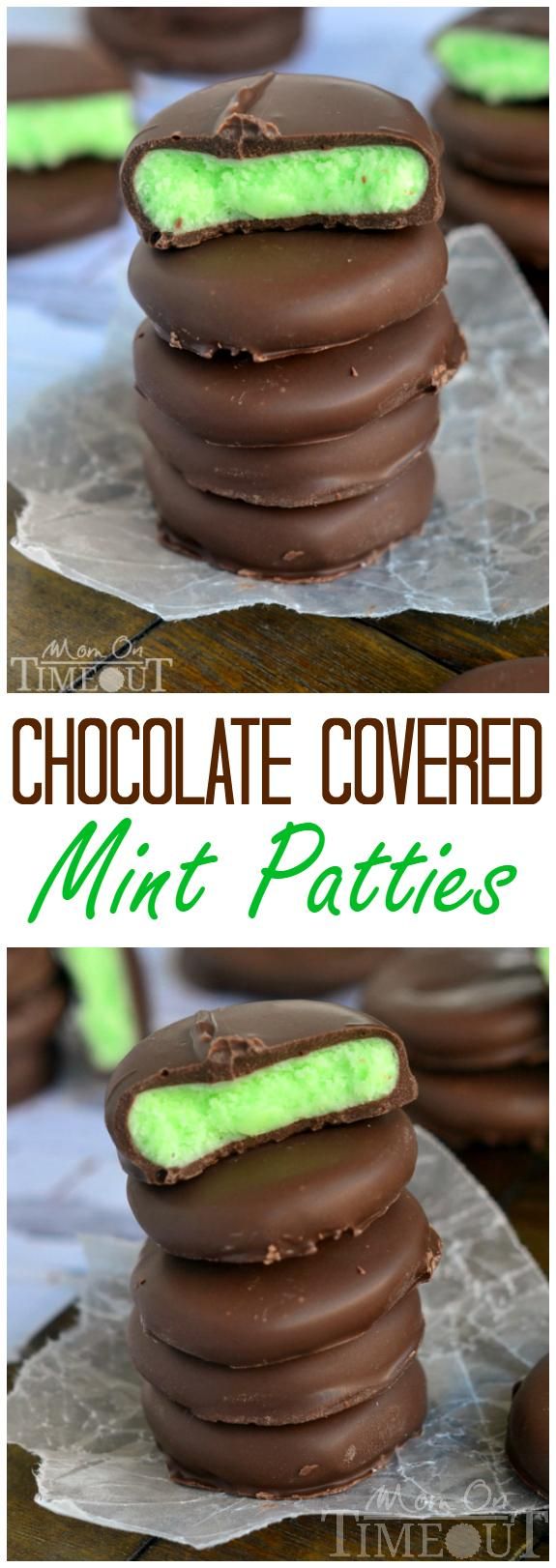 Chocolate Covered Mint Patties