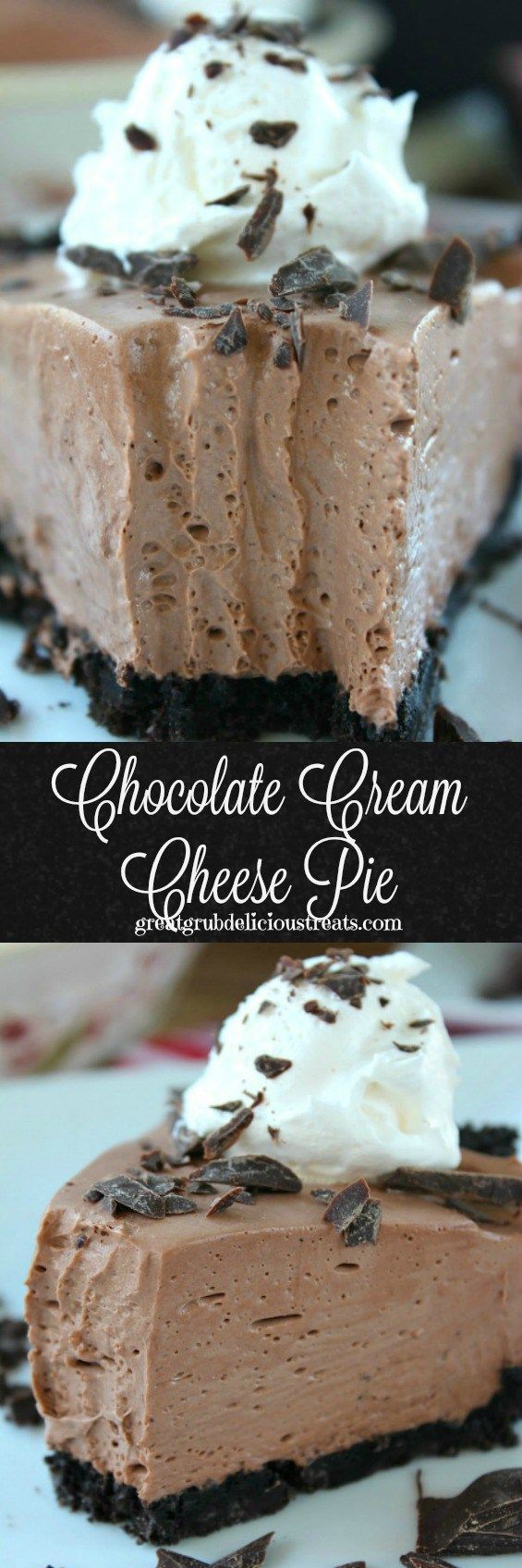 Chocolate Cream Cheese Pie