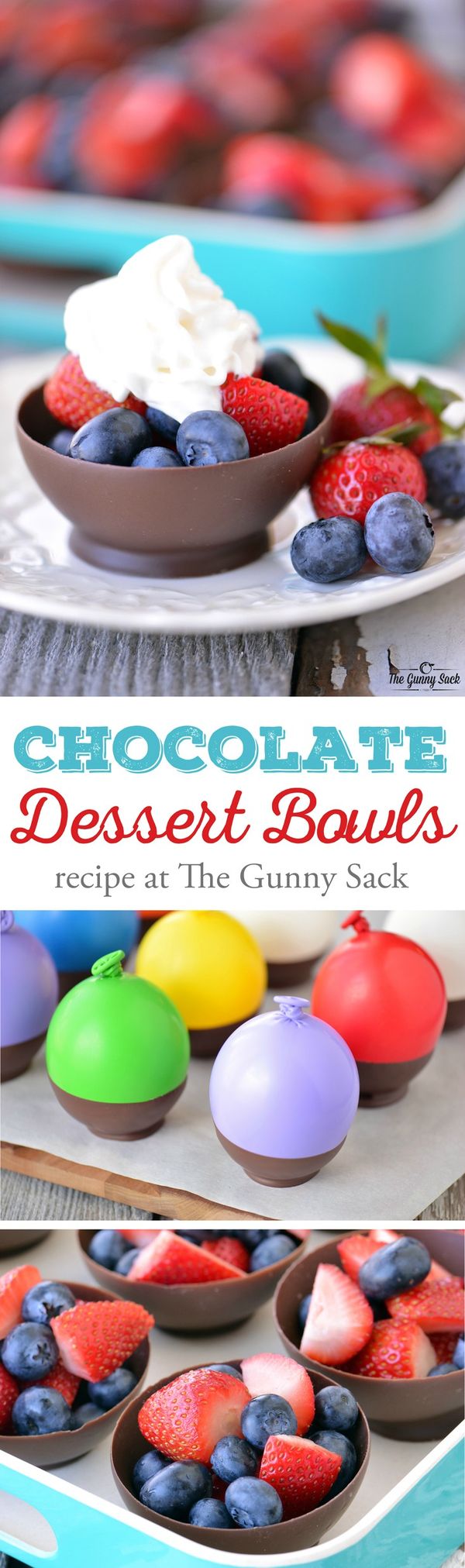 Chocolate Dessert Bowls