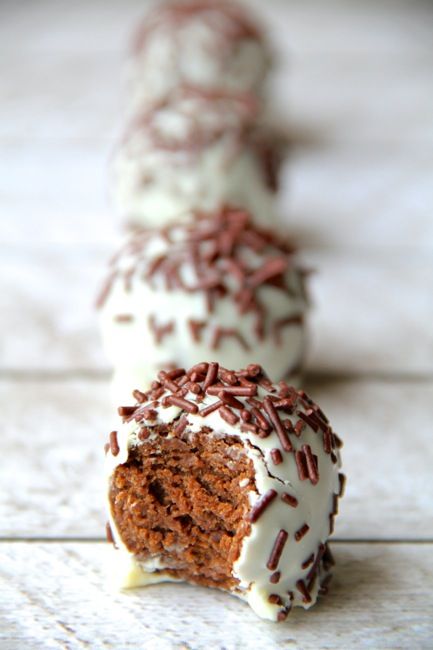 Chocolate Gingerbread Truffles