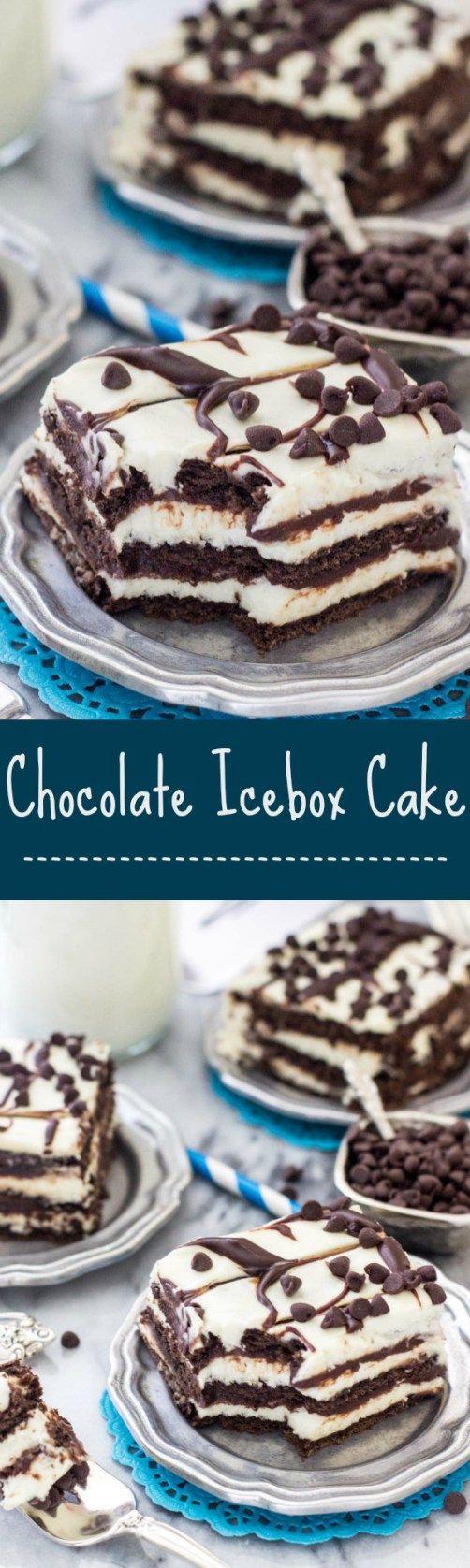 Chocolate Icebox Cake