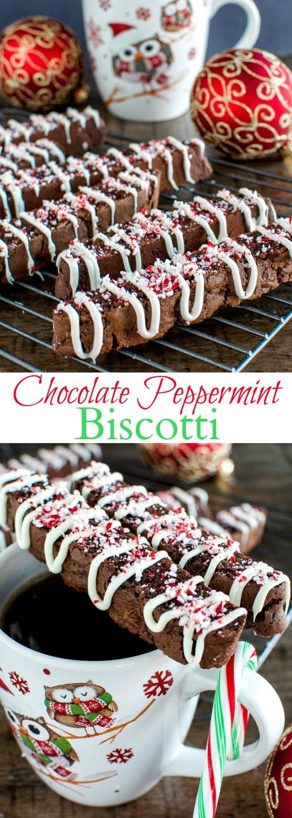 Chocolate Peppermint Biscotti