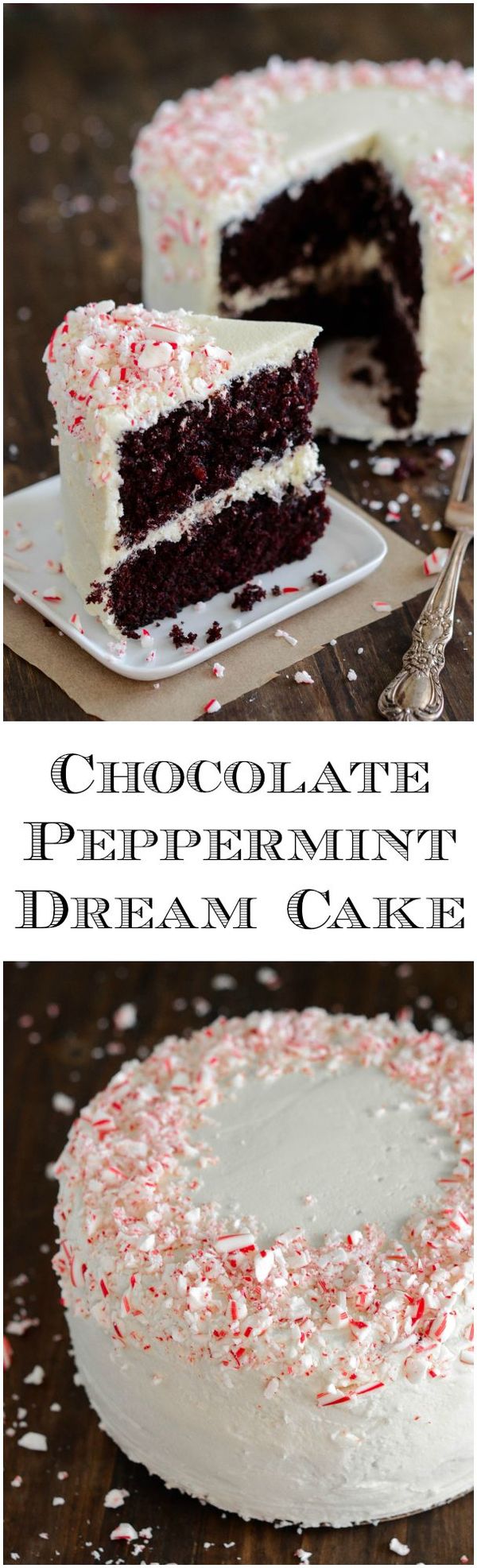 Chocolate Peppermint Dream Cake