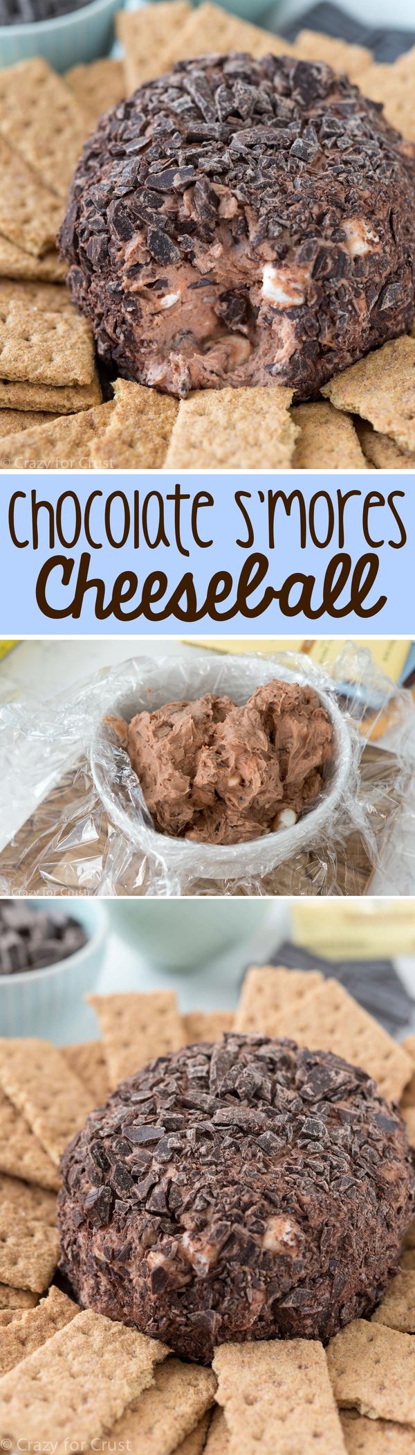 Chocolate S’mores Cheeseball